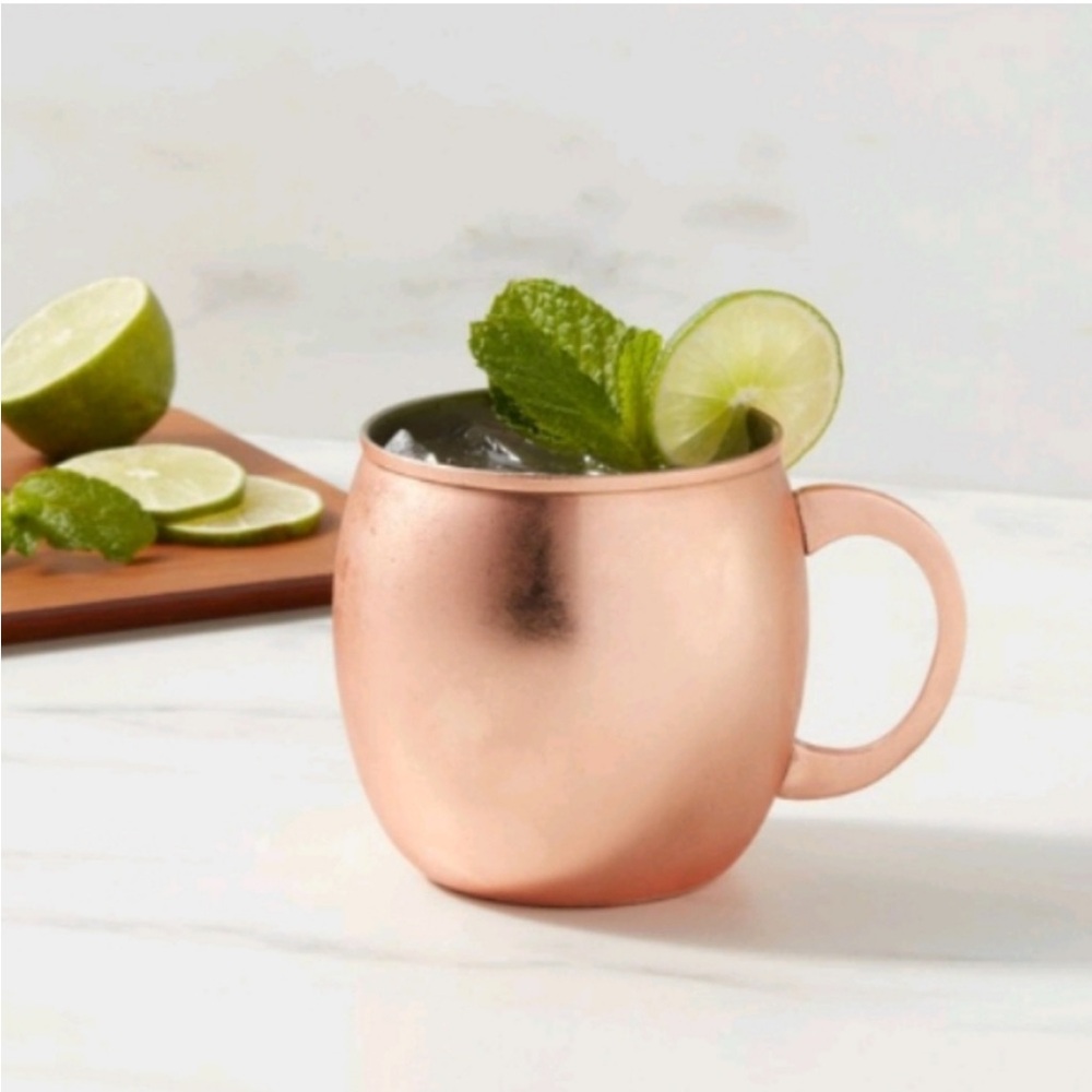 Threshold Moscow Mule Rustic Copper Set of 4 Mugs